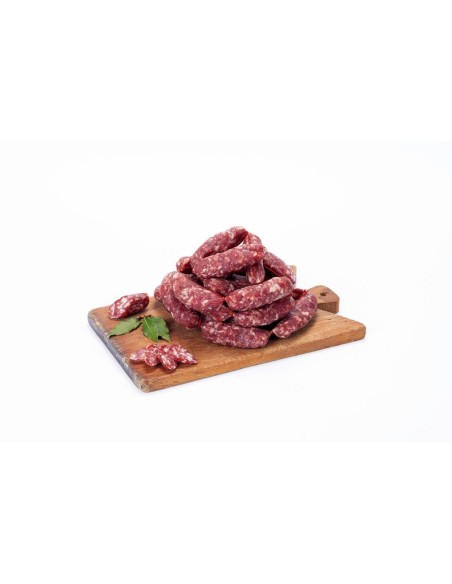 Salsicce stagionate senza pepe 350g | Suino italiano