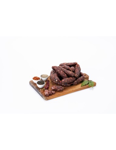Salsiccia di fegato stagionata 250g | Gusto intenso e piccante